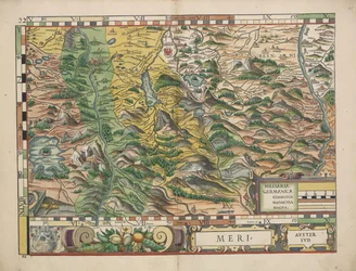 Beierse landkaarten van 1568 (Tafel 22)